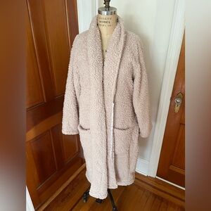 Pottery Barn Cozy Cream Robe